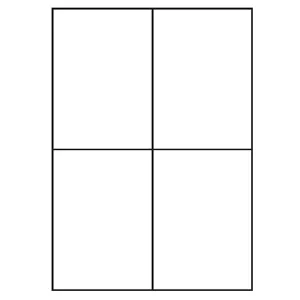 Universal Etiketten Din A4